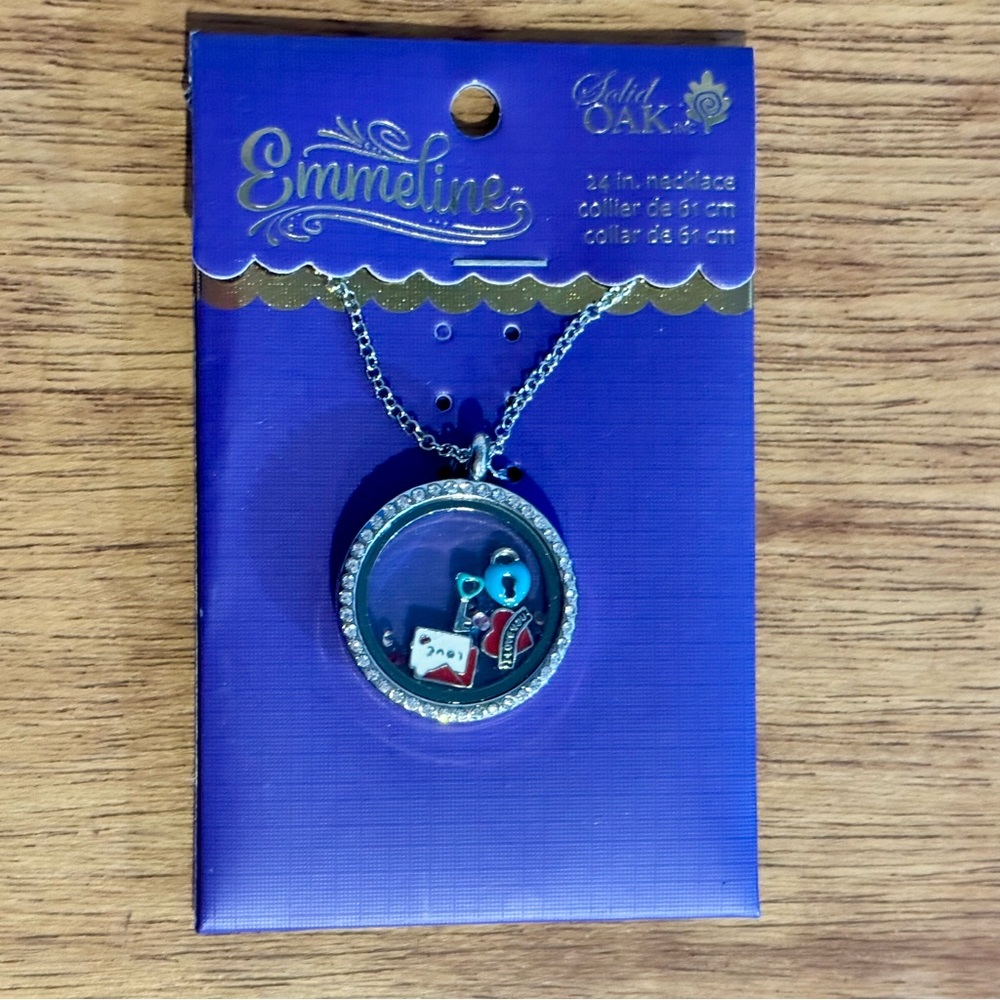 Silver Locket with Colorful Charms - Picture 2 of 5